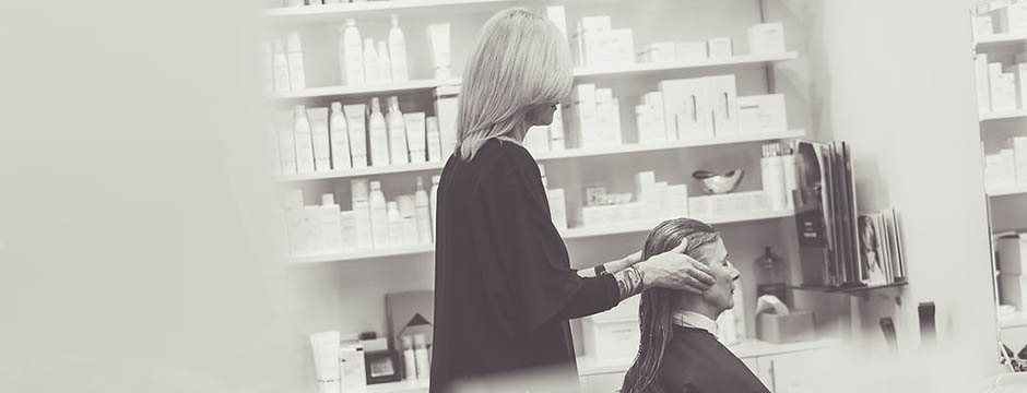 Blick in den Friseursalon Denise Hensel in Tuttlingen