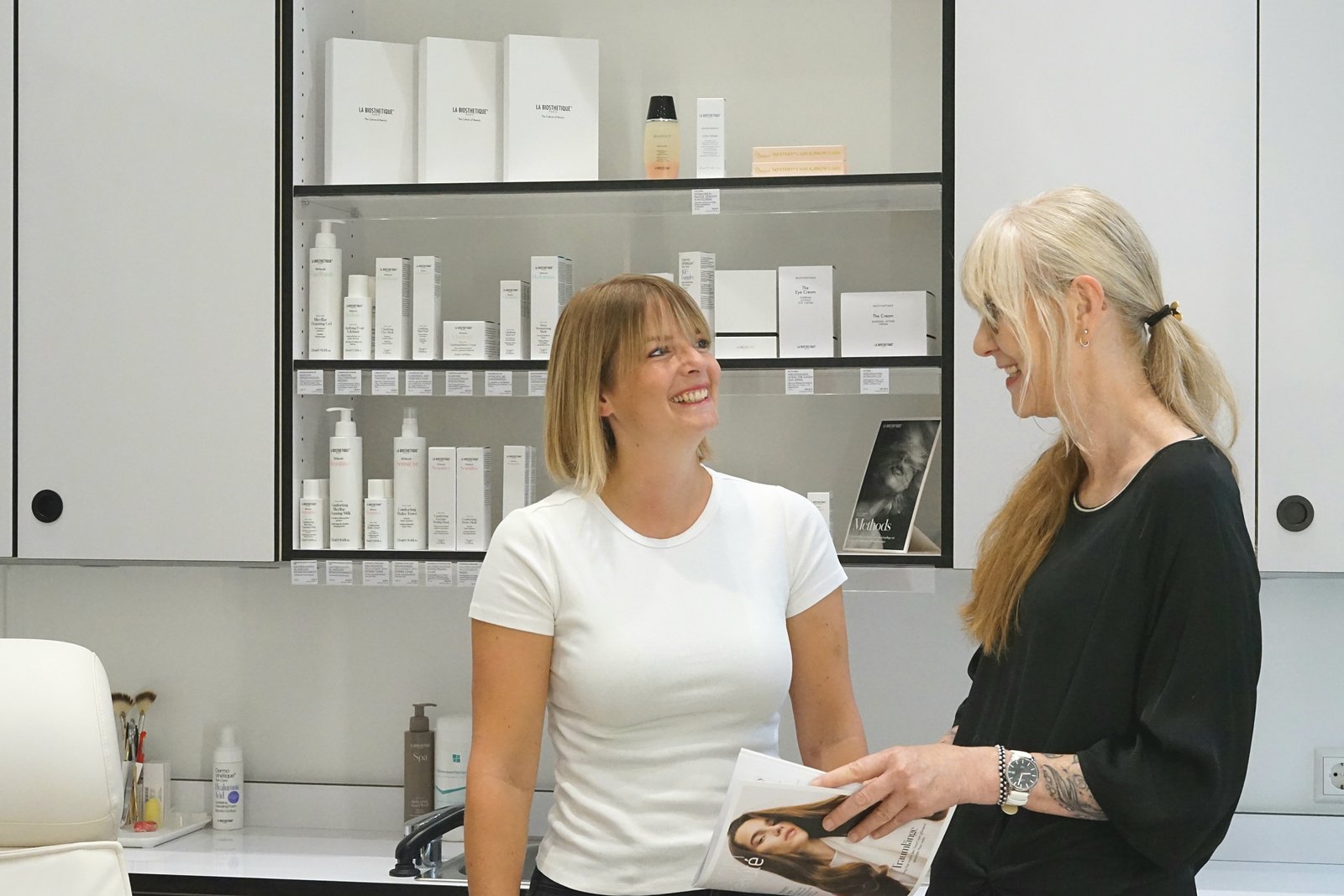 Beratungsgespräch im Salon Denise Hensel